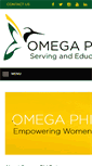 Mobile Screenshot of omegaphibeta.org