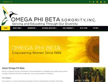 Tablet Screenshot of omegaphibeta.org